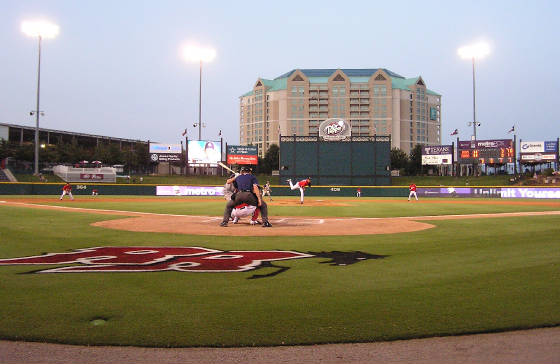 The pitch - Dr. Pepper Ballpark - Frisco, Tx