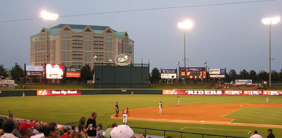 Looking around Dr Pepper Ballpark