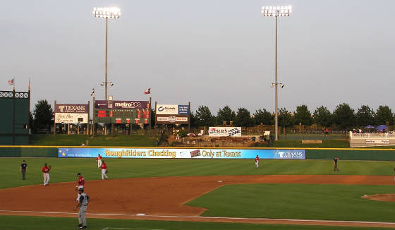 Game action, Frisco RoughRiders