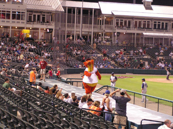 Deuce entrtaining the crowd in Frisco